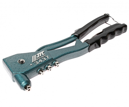 JTC Заклепочник, диапазон заклепок 3/32",1/8", 5/32", 3/16", ручной вытяжной 
