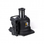 RUNTEC Домкрат бутылочный, двухштоковый, профессиональный 10 т, 125-225 мм