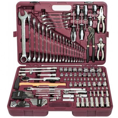 Thorvik Набор инструмента универсальный 1/4", 1/2"DR, 127 пр, UTS0127