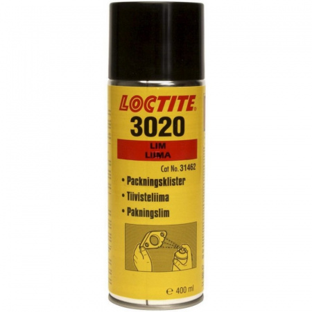 LOCTITE 3020 400ML Спрей для технологической фиксации вырубленных прокладок