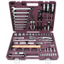 Thorvik Набор инструмента универсальный 1/4", 1/2"DR с головками торцевыми 12-гранными, 77 предмето