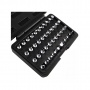 Licota Набор головок коротких 1/4" HEX, PH, SL, SPLINE, TORX (с отверстием), 40 предметов