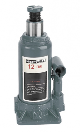 KraftWell KRWBJ12 Домкрат бутылочный г/п 12000 кг, 210-395 мм