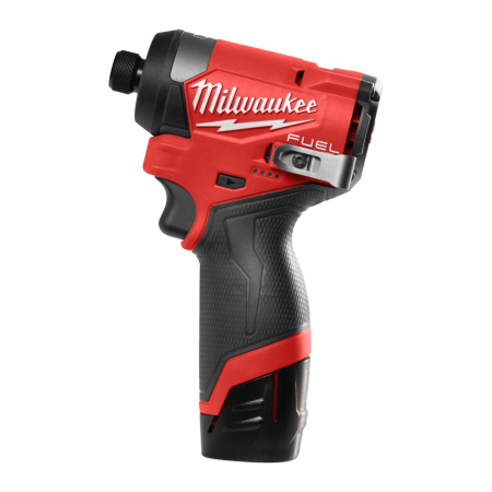 MILWAUKEE M12 FID2-202X Аккумуляторный ударный винтоверт 1/4" 170 Нм 3600 об/мин 4000 уд/мин 2х2 Ач