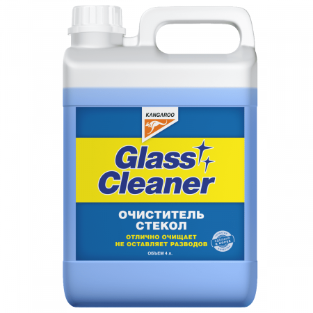 KANGAROO Glass Cleaner Очиститель стекол, 4 л
