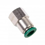 GARWIN PRO Цанговый разъем F3/8" 10 мм, с уплотнением, металлический корпус