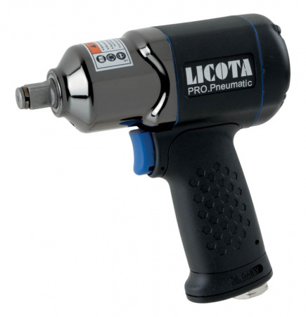 Licota Гайковерт пневматический 1/2" 76 кгм. (746 Нм) компактный, композитный